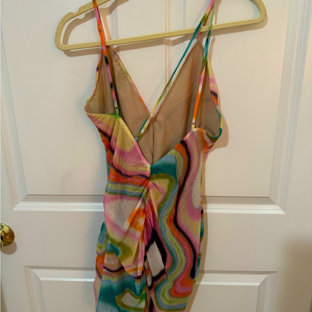 Sucre Mini Dress in Multi Solarized - Picture 6 of 6